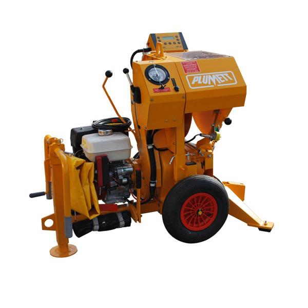 Cable capstan winch 11, mechanical Cable capstan winch with mechanical drive through Honda petrol engine or electric motor.