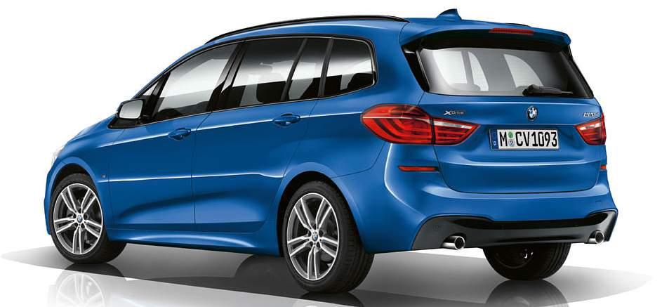 [ 06 ] The BMW M Sport Active Tourer in optional Estoril Blue metallic paint which is exclusive [ 07 ] The BMW M