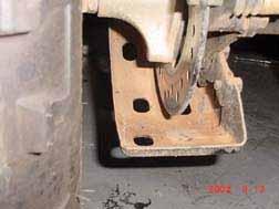 DO NOT RIDE A UNIT WITH WORN BRAKE SHOES. Replacement of the brake shoes and cables Test the brakes by applying pressure to the brake lever and trying to push the unit forward.