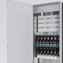 In-line cubicle with 3NJ4 in-line fuse switch disconnectors and rapid mounting kits for built-in installation devices