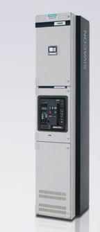fixed-mounted system or, alternatively, with SENTRON 3VL moldedcase circuit breakers.