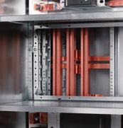 Vertical multi-terminal busbars Demand-compliant separation of functional compartments Patented connection terminals High safety thanks to