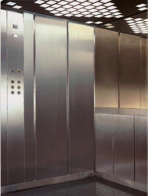MARS LIFT CAR PRACTICALITY & SIMPLICITY Linished Stainless Steel LIFT CAR WALLS Self Supporting Linished Stainless Steel FRONT RETURNS Linished Stainless Steel DOOR PANELS Linished Stainless Steel