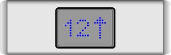 7 Segment Indicator Or Dot Matrix Indicator With or without Gong Red or Blue illumination