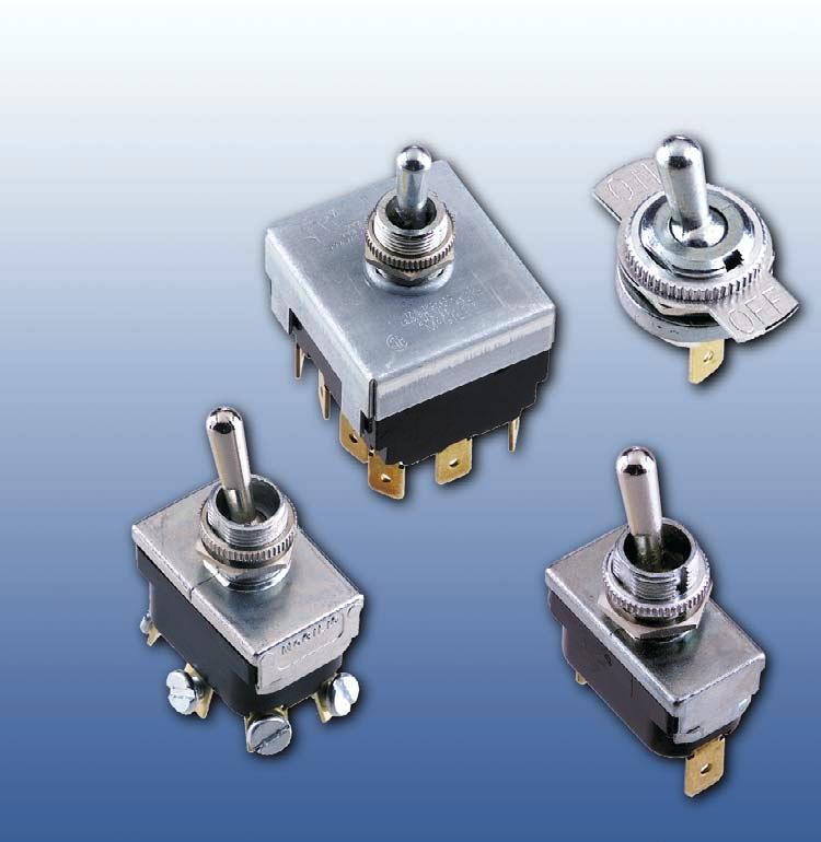McGILL TOGGLE SWITCHES AND PUSHBUTTON SWITCHES McGill s complete line of toggle switches and pushbutton switches are constructed with the highest quality standards of components and design to provide