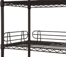 ACCESSORIES: 50 Shelf Dividers and Ledges NSF APPROVED: These commercial rated items are ideal just about any storage application.
