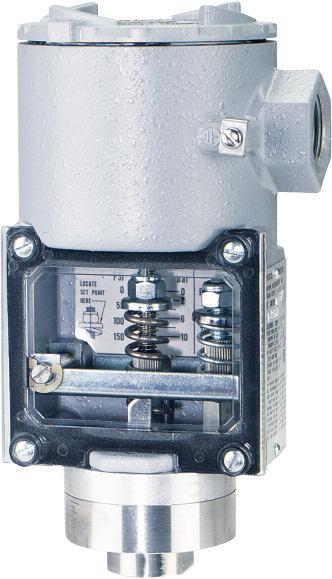 SA1100 Diaphragm Operated Pressure Switches Visible Setpoint, Adjustable Deadband, Hermetically Sealed Snap Switch, Weatherproof and Explosion-proof Scan here to watch product video SWITCH COVER