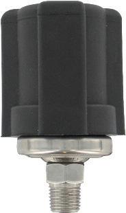The A6 pressure switches are compact and have great setpoint integrity, and feature simple, easy set-point field adjustment. Set Point psi (bar) NC A6-153221 0.5 to 1 (0.03 to 0.07) A6-253221 1.