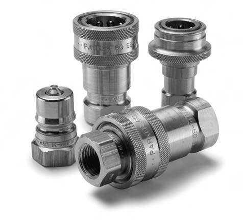 6 Series Steam Couplings Specifications Body Size (in.) 1/4 to 1 Standard Seal Material Ethylene Propylene Temperature Range up to +4 Coupler Female Pipe Thread A C Body Part Thread Dimension (in.