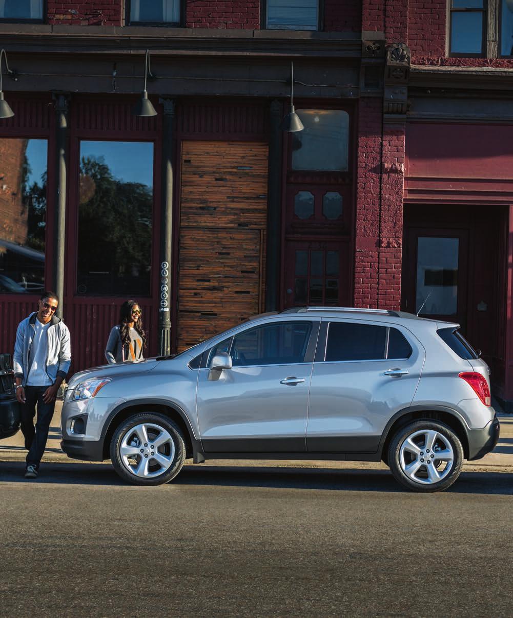 PEACE OF MIND Trax LTZ in Satin Steel Metallic with available features. WE RE WITH YOU ALL THE WAY. Chevrolet Complete Care reflects our commitment to you and your new Trax.