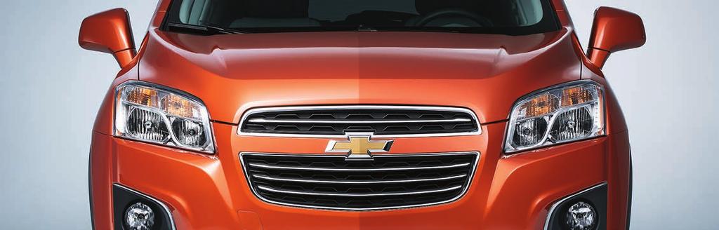 The signature Chevrolet dual-port grille, swept-back