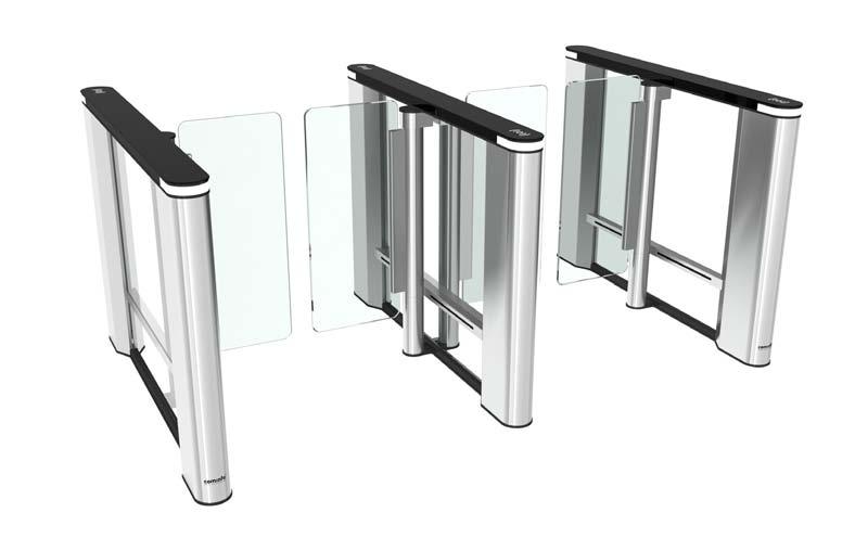 MEESONS SPECIFICATION BROCHURE EasyGate Elite The EasyGate Elite is the latest in Speed Gate innovation combining high security and style in an elegant slimline design.