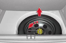 Depending on version, the spare wheel may be a standard size steel or alloy wheel, or for some countries it is the "space saver" type.