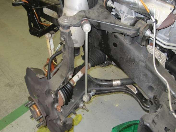 Are the times for removing the torsion arm & upper control arm included in the removal process, if it is