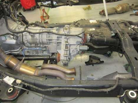 Front drive shaft included with the rear