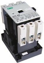 All series products can be mounted by screw, Ie 3A contactor also by installation rail.