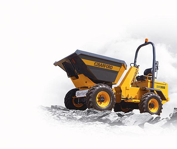 BARFORD SXR SERIES: ROTARY TIPPING SKIPS tipping the BALANCE Barford s SXR Rotary Tipping Series of dumpers are built to the same exacting standards as their Forward Tipping stable mates, but benefit