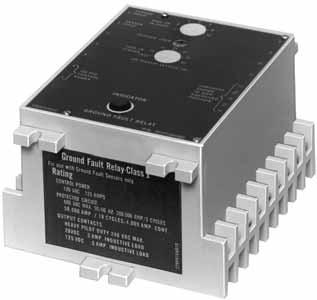 May 008 Add-On Ground Fault Protection Product Description -179 Type GFR GFR Relay Product Description Eaton s Cutler-Hammer GFR ground fault relays, current sensors, test panels and accessory