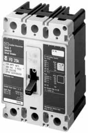 -78 10 Amperes F-Frame May 008 F-Frame Typical F-Frame Breaker F-Frame Breaker with Electronic Trip Unit Product Description All Eaton s Cutler-Hammer F-Frame Circuit Breakers by are HACR rated.