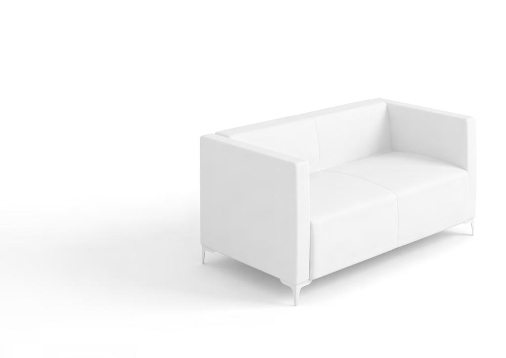 + More details SOFA 1 seater armchair, 2-3 seater sofa. 69 76-128 - 180 LEG Feet in chromed steel tube.
