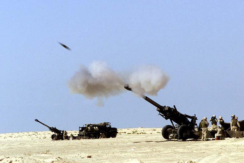 Application of fire A 155 mm artillery shell fired by a United States 11th Marine Regiment M-198 howitzer There are several dimensions to this subject.