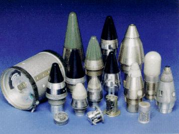 An assortment of fuzes for