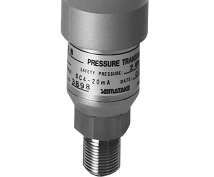 (3) Its wetted parts are made of stainless steel to ensure the corrosion resistance and a long life. Model Numbers Model number Measuring range Allowable pressure resistance* 1 PY7100A3000 0 to 0.