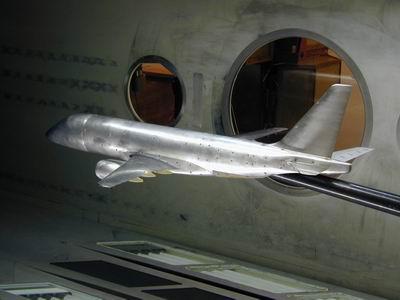 Examples of transonic pressurized windtunnels are the DNW/HST in Amsterdam, Netherlands (figures 10 and 11) and the TsAGI T-128 in Moscow, Russia. Figure 8.