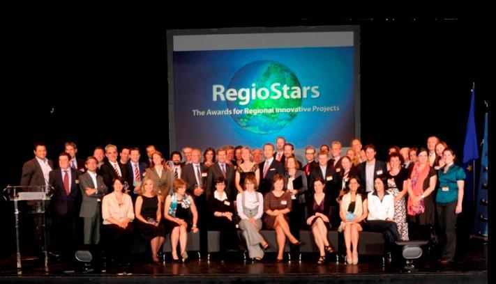 Relevant awards and distinctions Regio Stars Award The European Commission awarded the RegioStars award in the