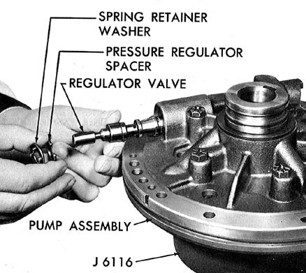 Install the valve bore plug (218) and straight pin (219) into the pump cover. See Figure 10A-47.