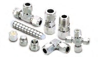BITE TYPE TUBE FITTINGS (JIS B2351) The Working pressure of SUPERLOK Tube Fittings are limited by