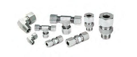 Working Temperature Range : -320 F to 1200 F(-196 C to 649 C) 37º FlaRED TUBE FITTINGS (SAE J514)