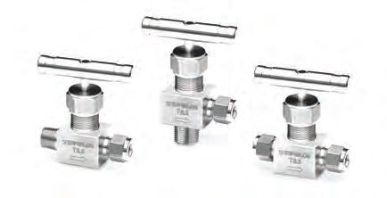 with PTFE packing up to 1200 F(649 C) with Graphite packing ExCESS FLOW VALVES Prevent over pressure to protect.