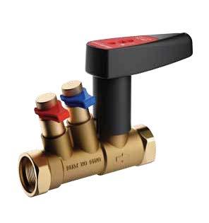 3.1 Introduction Venturi Fixed Orifice Double Regulating Valve (FODRV) DN 15-600 1/2-24 Venturi description The Venturi is a range of manual balancing valves used in water-based heating and cooling