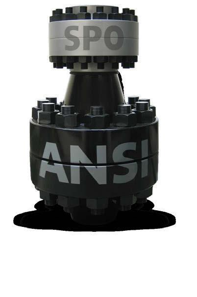 Benefits Many advantages over conventional flanges Up to 82% lighter and 60% smaller than a comparable ASME or API flange!