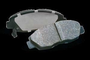 the braking system. (Certain applications) The only brake pads that know how your customers drive.