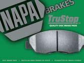 With more than 4,200 SKUs available in Adaptive One, Ultra Premium, Safety-Stop and TruStop, NAPA Brakes has the best friction coverage in