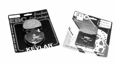 EBC Brake Pads 46957 EBC Brakes Made from a Kevlar material that is 6 times stronger than steel and less abrasive than steel or asbestos, preventing damage to your rotors.
