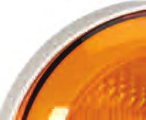 MODEL 43 With white base 94300 9 33 Volt L.E.D Rear Direction Indicator Lamp (Amber) with 0.