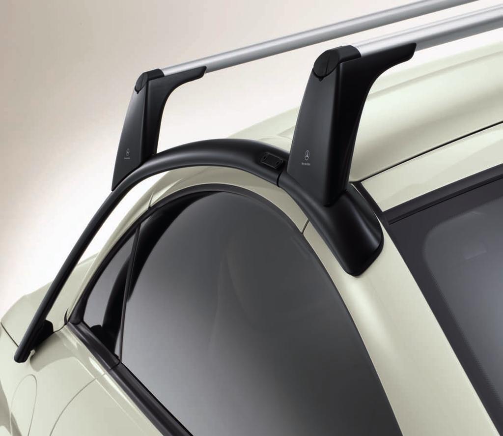 A B 1 2 3 Mercedes-Benz roof boxes Elegant, aerodynamic design, made for your Mercedes-Benz.