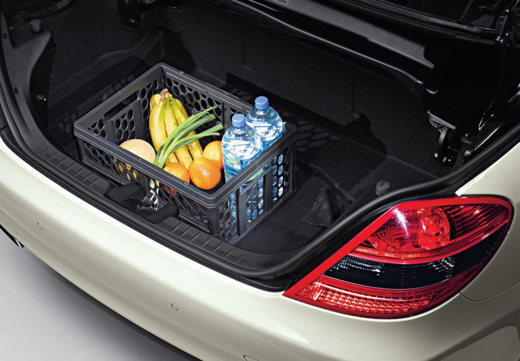 A B C Boot tub Coolbag Coolbox Luggage nets Luggage securing feature Non-slip mat Rectifier