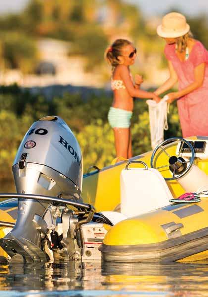 BF50 BF40 Light, Compact Power that s Head-of-the-Class. The BF40 and BF50 are an outstanding combination of Honda s legendary four-stroke engineering and our latest outboard innovations. The result?