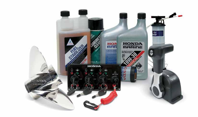 Genuine Honda Accessories Honda Marine Dealers & Warranties Honda Marine offers a wide variety of accessories for our engines.