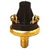 TEMPERATURE SUBHEAD Stewart Warner Silver alloy gold plated contacts #8-32 screw terminals Inductive Range: -40ºF to 250ºF Resistive ratings: 8 Amps @ 12V DC, 4 Amps @ 24V DC Operating pressure: 150