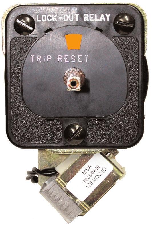 INSTRUMENT AND CONTRC ONTROL OL SERIES 95 LOCK OUT RELAY ES D.13.63 TYP SEE NOTE 4 * 1.75 4.75 (SHOWN WITHOUT HANDLE FOR CLARITY) 3.