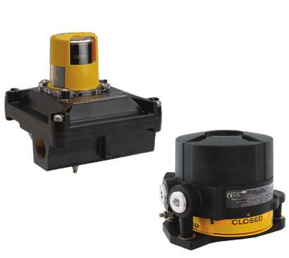 AccuTrak Rotary Position Monitors Explosionproof NEC Fully integrated and encapsulated rotary valve position monitors that are certified for use in explosive atmospheres Features Touch set cams are