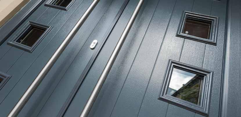 01 High High security, energy energy efficient composite doors doors 12 Reasons to feel Safe & Secure