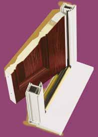 The frames are only 3 chambers thick and use valuable steel or aluminium reinforcements.