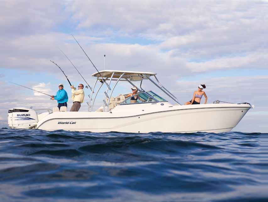 8899 World Cat Boats are certified by the National Marine Manufacturers Association as built
