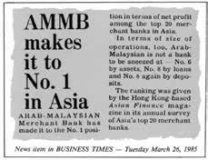AMMB Holdings Berhad (223035-V) 17 AmBank Group has enjoyed considerable success over the last three decades.